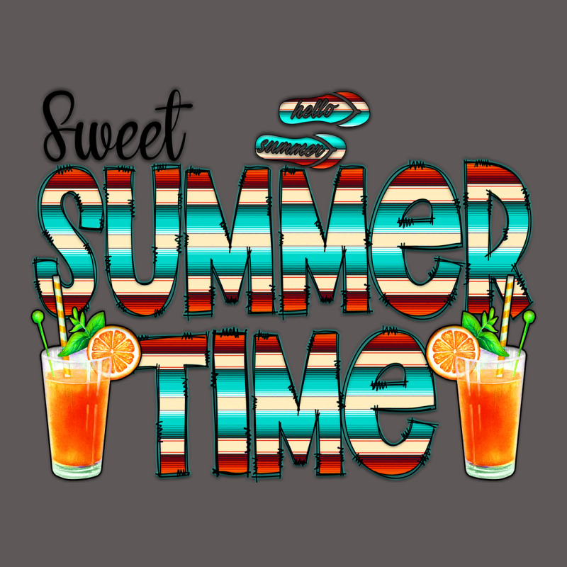 Sweet Summer Time Cocktail Premium Hoodie by CowCowDesign | Teevron