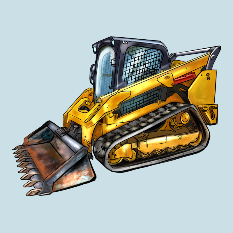 Compact Track Loader Ladies Tee by LillyAllenDesigns | Teevron