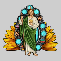 San Judas Gemstone Sunflower Premium Tee | Teevron
