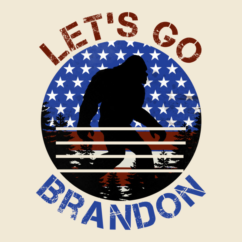 Let's Go Brandon Bigfoot Ladies Tee by Jasminsmagicworld | Teevron
