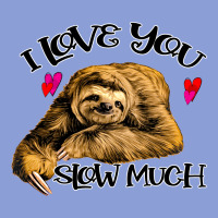 Valentine Sloth, I Love You Slow Much Long Sleeve Tee | Teevron