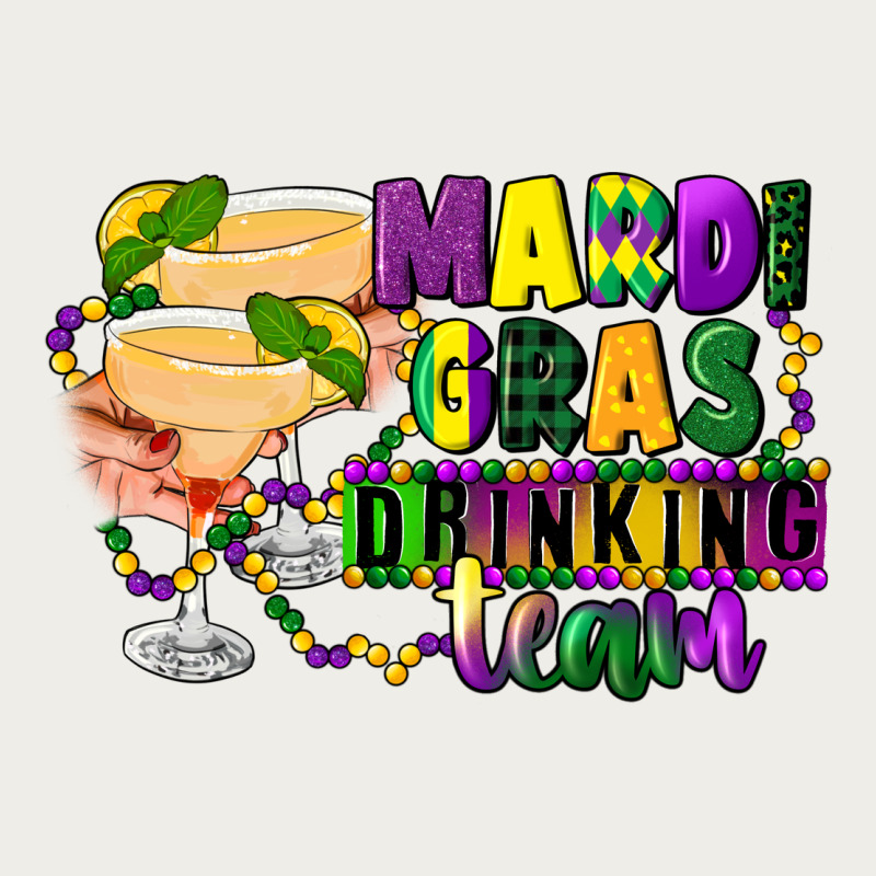 Mardi Gras Drinking Team Margaritas Zipper Hoodie by CowGirlArtShop | Teevron