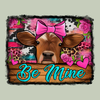 Be Mine Valentine's Day Cow Ladies Tee | Teevron
