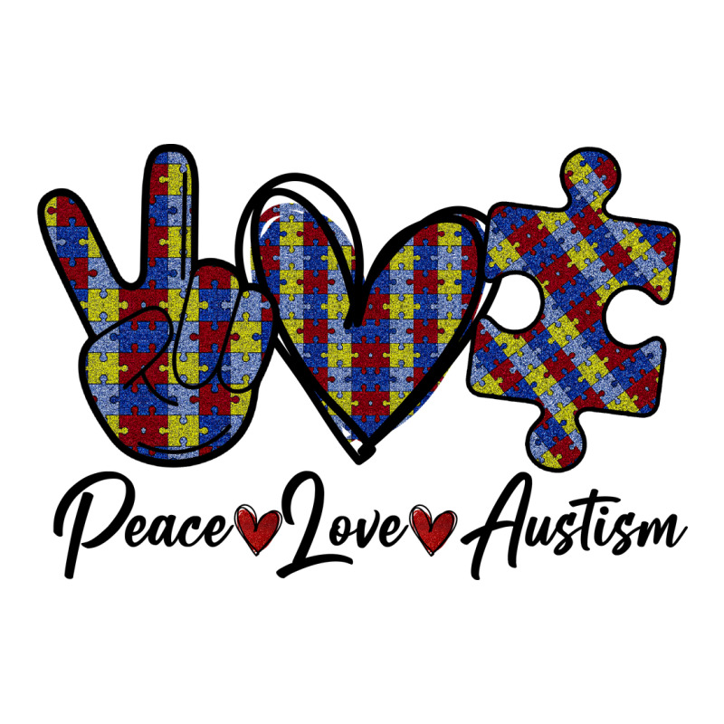 Peace Love Autism Long Sleeve Tee by Bettercallsaul | Teevron