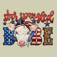 Western Star Spangled Baby Cow Heavy Core Tee | Teevron