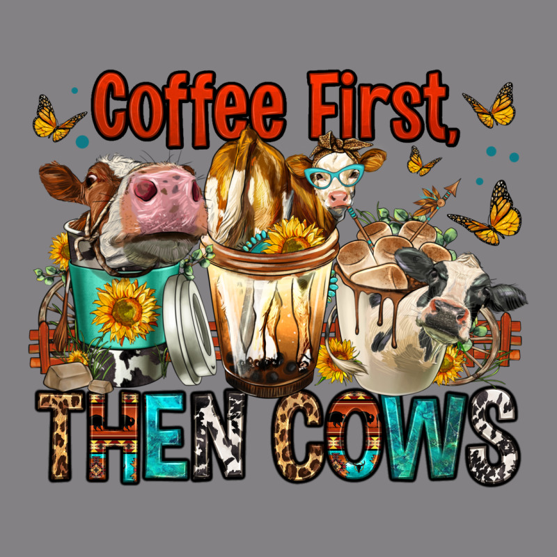 Coffee First Then Cows Heavyweight Hoodie by FaDigitalArtStudio | Teevron