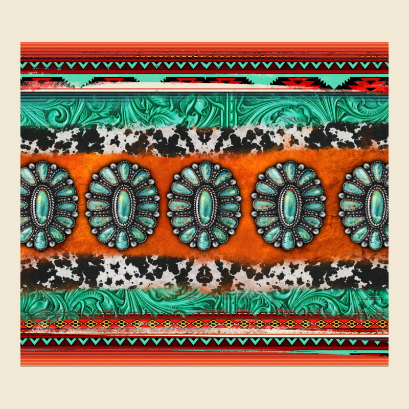 Turquoise Gemstone Western Ladies Tee by Jasminsmagicworld | Teevron
