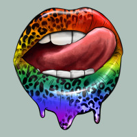 Rainbow Lips Pride Heavyweight Hoodie | Teevron