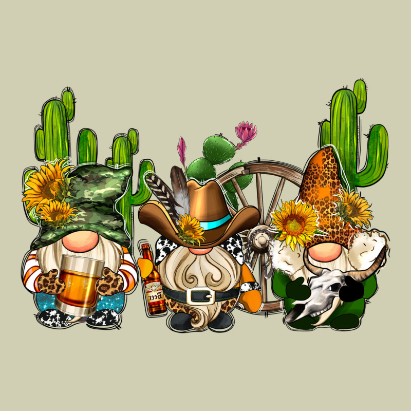 Western Gnomes With Cactus Heavy Core Tee by AdoDesignShop | Teevron