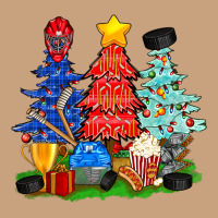 Christmas With Ice Hockey Trees Vintage Tee | Teevron