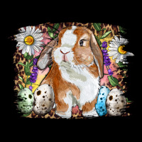 Easter Bunny With Quail Eggs And Daisy Ladies Tee | Teevron