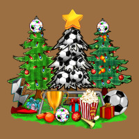 Christmas With Soccer Trees Vintage Tee | Teevron