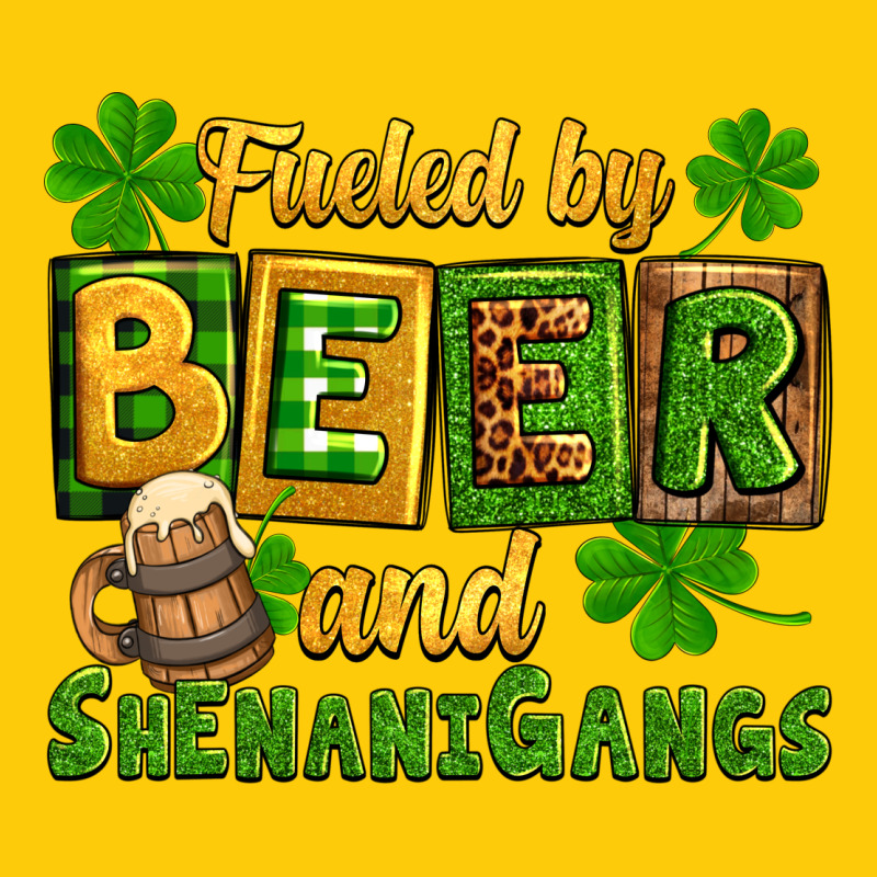 St. Patrick's Fueled By Beer And Shenanigangs Premium Hoodie by OliviaCreatesArt | Teevron