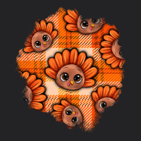 Thanksgiving Turkey With Tartan Patch Vintage Tee | Teevron