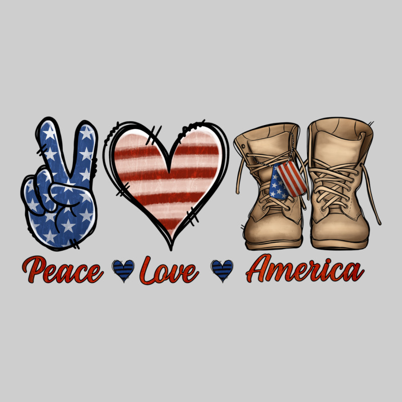 Peace Love America Premium Tee by Jasminsmagicworld | Teevron