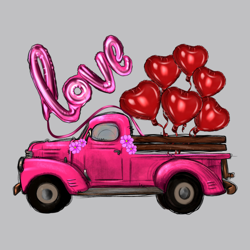 Valentine's Day Turck With Balloons Long Sleeve Tee by RanaPortraitStore | Teevron