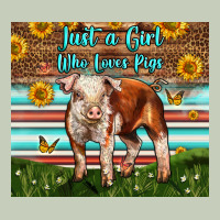 Just A Girl Who Loves Pig Ladies Tee | Teevron