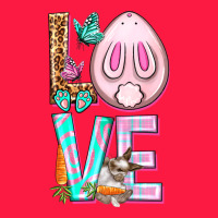 Love Rabbit Easter Day Zipper Hoodie | Teevron