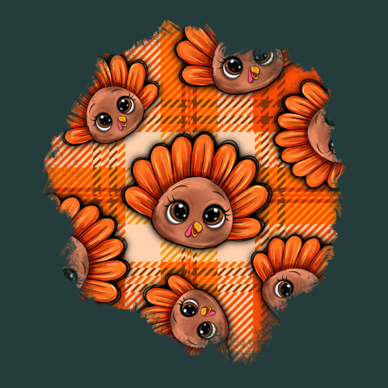 Thanksgiving Turkey With Tartan Patch Classic Tee by BundleAndBundleShop | Teevron