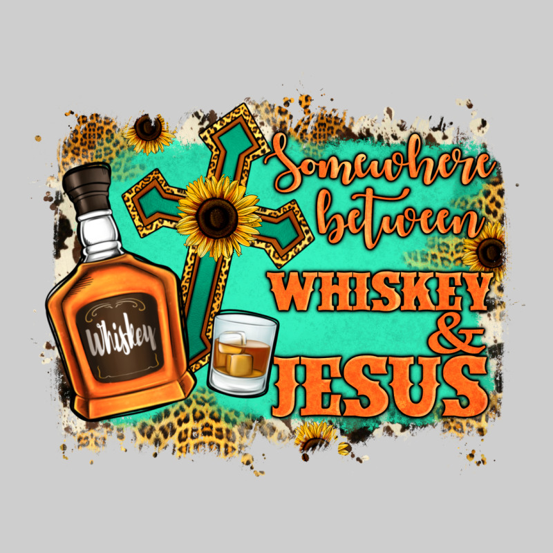 Somewhere Between Whiskey And Jesus Premium Tee by Jasminsmagicworld | Teevron