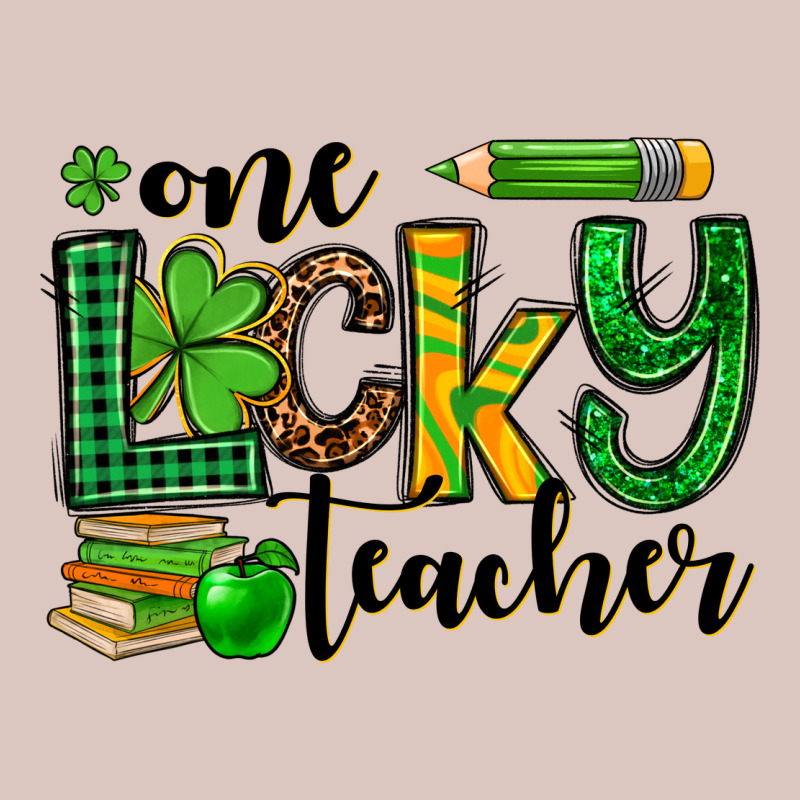 St. Patrick's One Lucky Teacher Premium Hoodie by OliviaCreatesArt | Teevron
