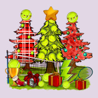 Christmas With Tennis Trees Classic Tee | Teevron