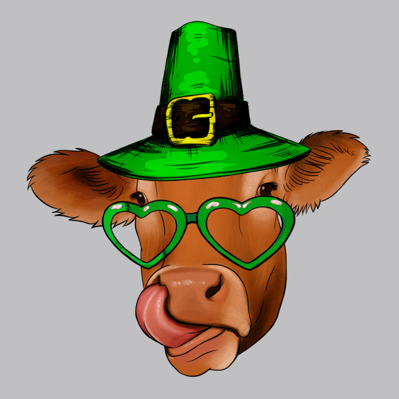 St Patricks Day Cow Long Sleeve Tee by Bettercallsaul | Teevron