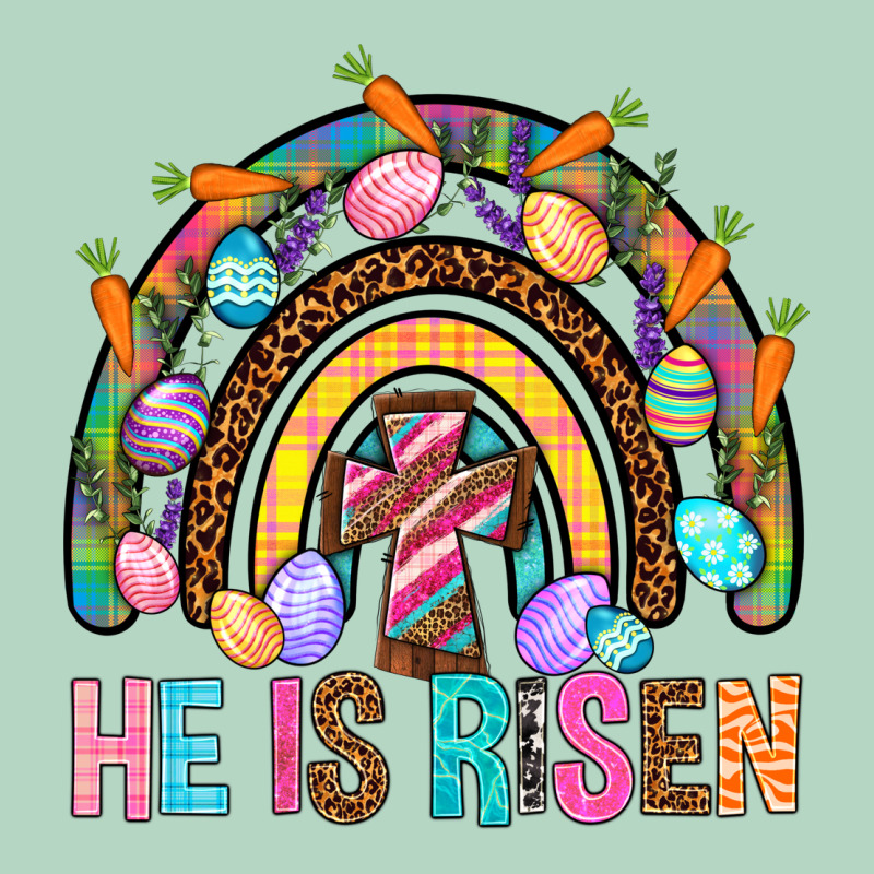 He Is Risen Rainbow Classic Tee by BundleAndBundleShop | Teevron
