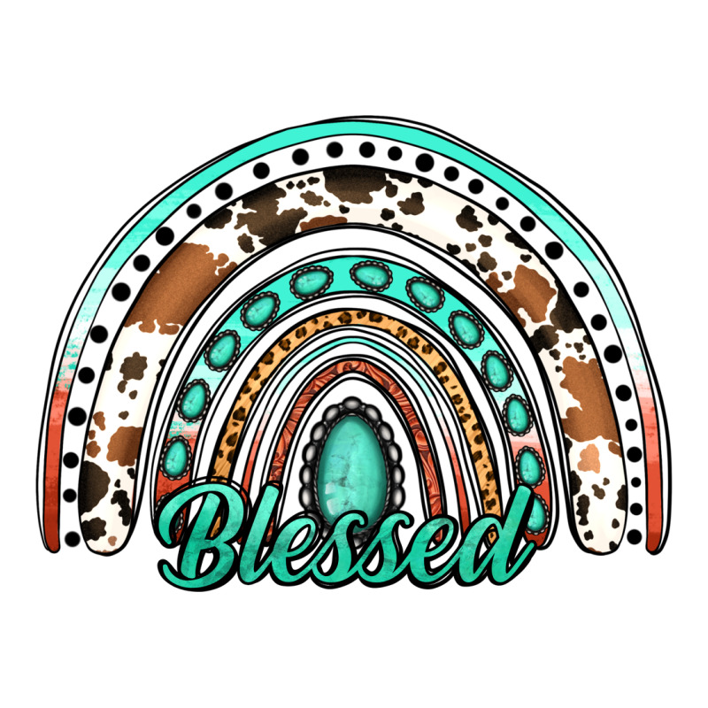 Blessed Western Rainbow Premium Tee by Jasminsmagicworld | Teevron