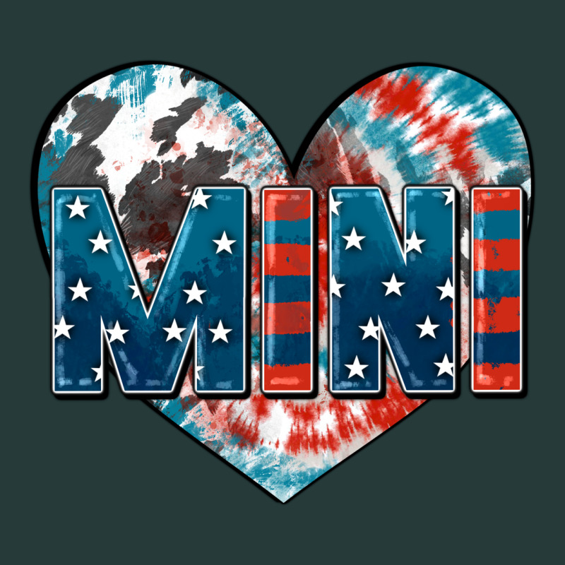 American Mini Heart 4th Of July Premium Sweatshirt by FaDigitalArtStudio | Teevron