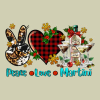 Peace Love Martini Heavy Core Tee | Teevron