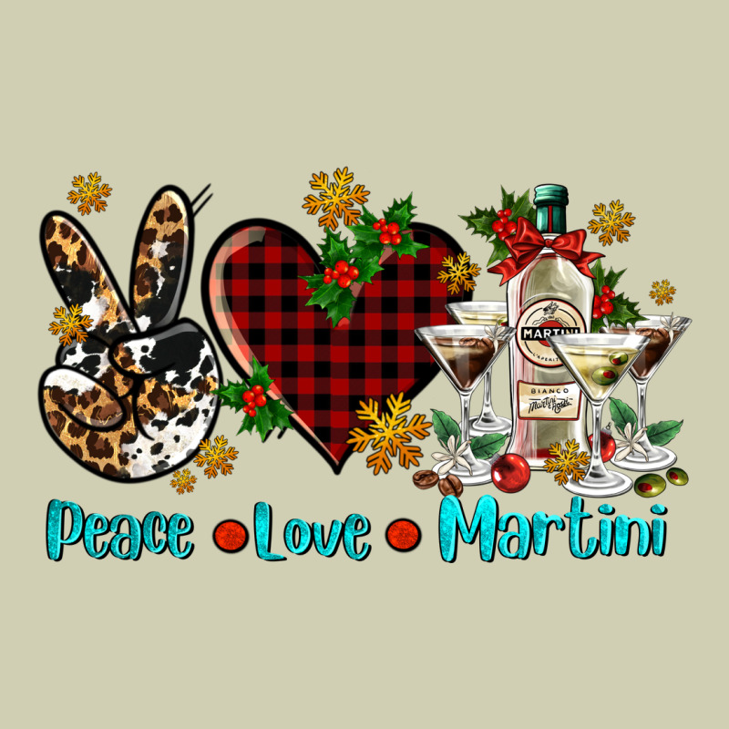 Peace Love Martini Heavy Core Tee by AdoDesignShop | Teevron