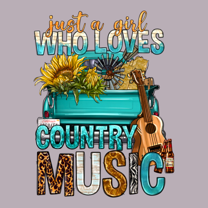 Just A Girl Who Loves Country Music Vintage Tee by BundleAndBundleShop | Teevron