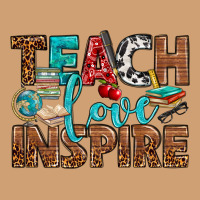 Teach Love Inspire With Leopard Vintage Tee | Teevron