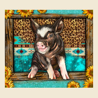 Western Cute Pig Ladies Tee | Teevron