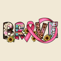 Brave Cancer Awareness Ribbon Premium Tee | Teevron