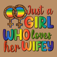 Just A Girl Who Loves Her Wifey Vintage Hoodie | Teevron