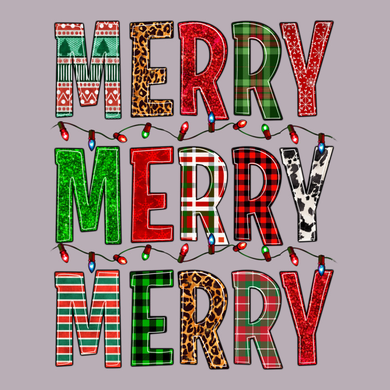 Merry Merry Merry Christmas Vintage Tee by BundleAndBundleShop | Teevron