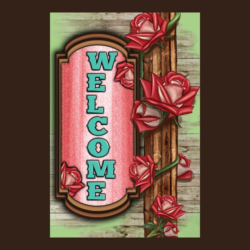 Western Red Roses Welcome Heavy Core Tee by LillyAllenDesigns | Teevron