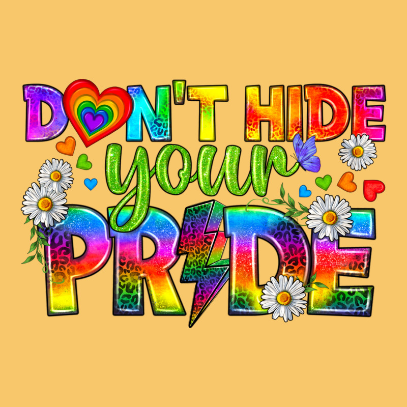 Lgbtq+ Don't Hide Your Pride Vintage Hoodie by BundleAndBundleShop | Teevron