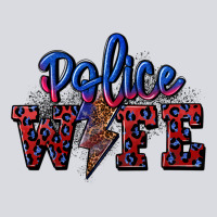 Police Wife With Lightning Bolt Zipper Hoodie | Teevron