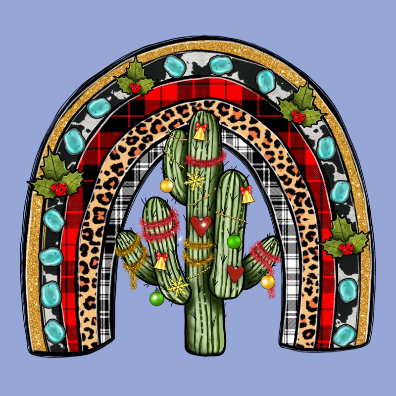 Christmas Cactus Rainbow Classic Tee by JahusDesignShop | Teevron