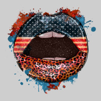 American Flag Lips 4th Of July Premium Sweatshirt | Teevron