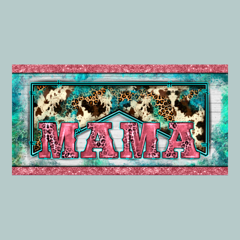 Western Mama     License Plate Heavy Core Tee by BarkalooDesign | Teevron