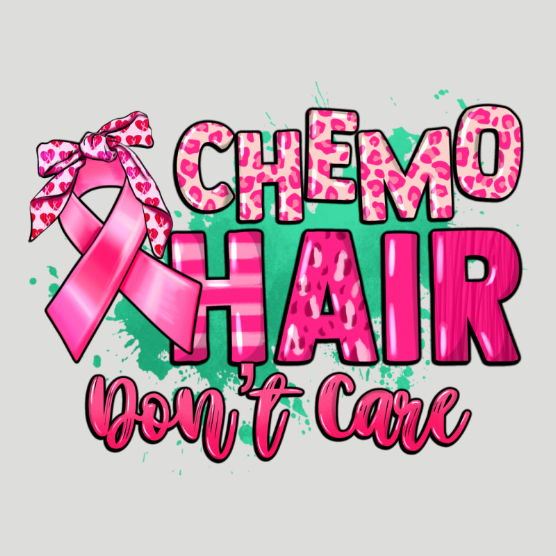 Chemo Hair Don't Care Cancer Awareness Zipper Hoodie by HowdyJamesFarm | Teevron
