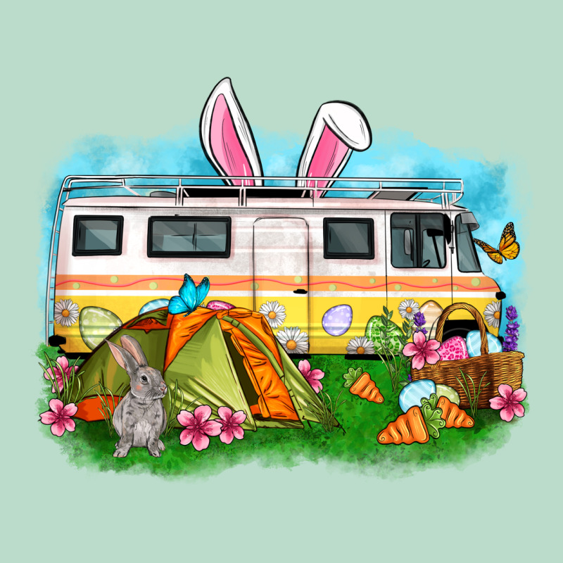 Easter Day Camper Premium Hoodie by OliviaCreatesArt | Teevron