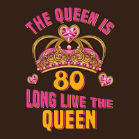 The Queen Is 80 Long Live The Queen Heavy Core Tee | Teevron