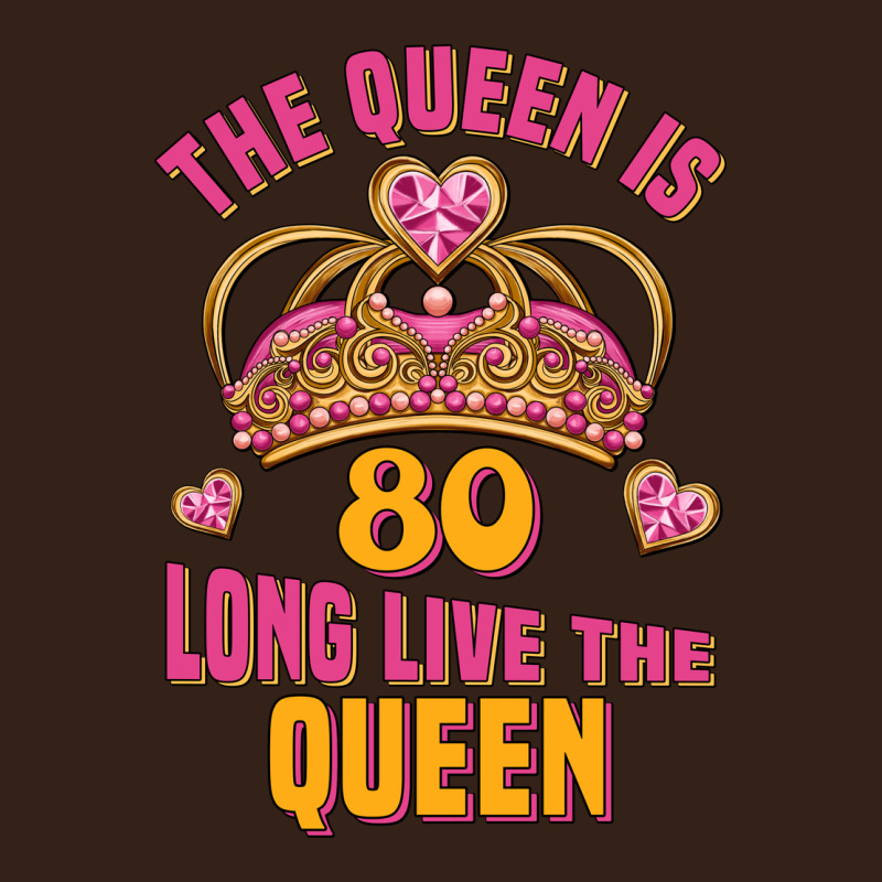 The Queen Is 80 Long Live The Queen Heavy Core Tee by Jasminsmagicworld | Teevron