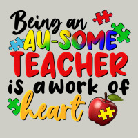 Being An Au Some Teacher Is A Work Of The Heart Heavyweight Hoodie | Teevron