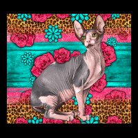 Pink Glitter And Roses Sphynx Cat Ladies Tee | Teevron